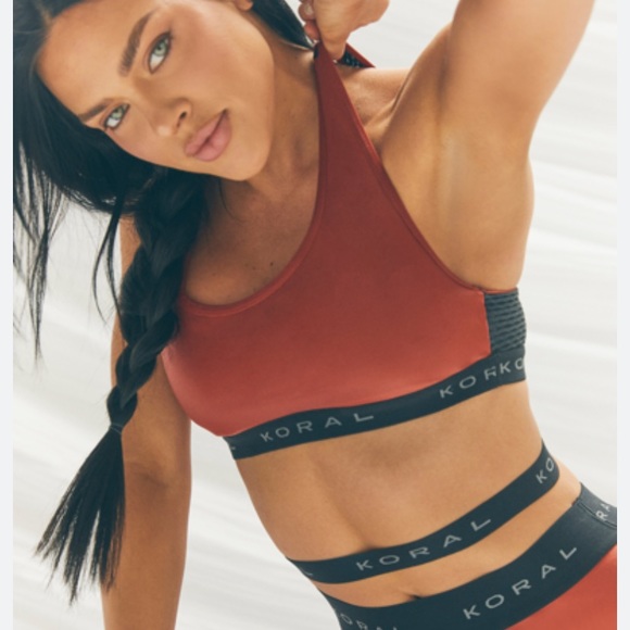 NWT Koral Romance Infinity Sports Bra - Picture 6 of 11